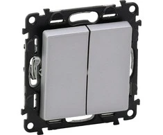 Legrand Valena 6A aliuminis (752318)
