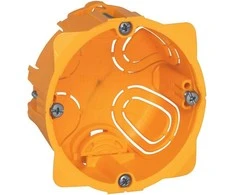 Legrand 080041 Įleidžiama gipso kartono dėžė 67x40mm oranžinė Batibox 080041