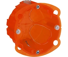 Legrand 080101 Puszka 67mm do betonu 72mm 72x 40mm oranžinė Batibox 080101