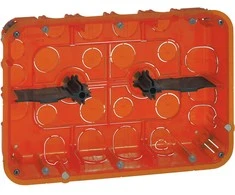 Legrand Puszka do betonu 142mm 213 x 50mm Ze śrubami raudona Batibox (080126)