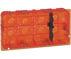 Legrand Betoninė dėžutė 142mm 284 x 50mm raudona Batibox (080128)
