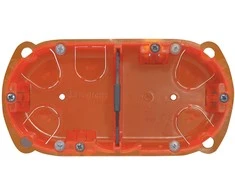 Legrand Betoninė dėžutė 72mm 143 x 40mm Raudonos dėžės varžtais (080102)