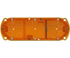 Legrand BATIBOX triguba dėžutė, pritaikyta kiekvienai 50mm sienai - 080123