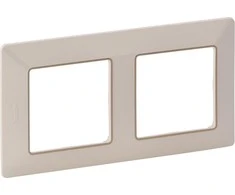 Legrand 754062 VALENA LIFE Ramka podwójna kreminė/auksinė 754062