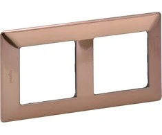 Legrand Dviguba dėžutė Valena Life varis (754162)