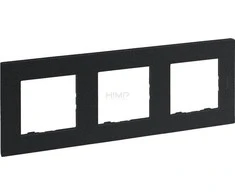 Legrand Trigubas rėmelis Legrand Niloe Step 863793 antracitas