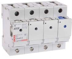 Legrand 3P + N saugiklis 63A D02 R323 MAKS be įdėklų (606739)