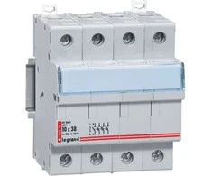 Legrand Cilindrinis saugiklio jungiklis 3P+N 10x38mm RB348 (005848)