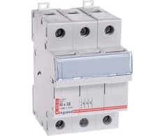 Legrand Cilindry kaitintuvas 3P 10x38mm RB338 005838