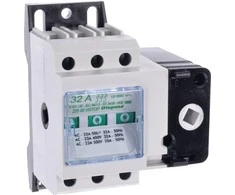 Legrand Vistop 3P 32A priekinio disko juoda (022500)