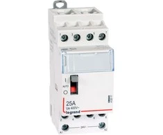 Legrand 4P 25A 4Z 24V AC modulinis strypas su SM 425 24 4Z manipuliatoriumi (412517)