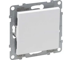 Legrand SUNO - Vienpolis jungiklis - 16 AX - 250 V~ - automatiniai gnybtai, Balta - Legrand 721104 hep