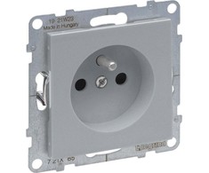 Legrand SUNO - Nest 2P + Z - 16 A - 250 V ~ - sraigtiniai terminalai, aliuminis - Legrand 721385 Himp