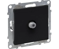 Legrand SUNO TV lizdas tipas F galutinis 1.5dB juoda 721463