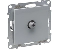 Legrand SUNO TV lizdas (tipas F) galutinis 1,5dB aliuminis 721363