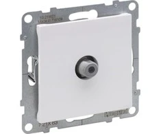 Legrand SUNO TV lizdas tipas F galutinis 1,5dB balta 721163