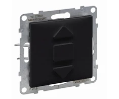 Legrand SUNO Rolėčių valdymo mygtukas 6A juodas 721441