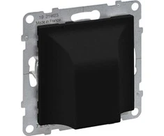 Legrand SUNO Kabelio lizdas IP21 juodas 721442