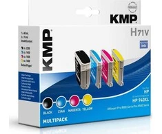 Legrand Tusz KMP KMP H71V Promo Pack BK/C/M/Y komp. w. HP Nr. 940 XL - 1715 4005