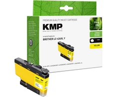 Legrand rašalo kasetė KMP Brother LC426XLY geltona 5000 puslapių perdirbta