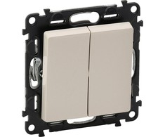 Legrand VALENA LIFE dvigubo laiptų jungiklio kremas (752208)