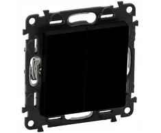 Legrand 756305 VALENA LIFE liustra jungiklis juodas 10AX 250V 756305