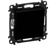 Legrand 756311 VALENA LIFE jungiklio mygtukas ne/nc juodas 6A 250V 756311