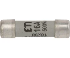 Legrand Cilindro saugiklis 10x38mm 16A gL 500V HPC (013316)