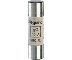 Legrand Cilinder saugiklis 10x38mm 10A gG 10vnt (013310)