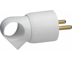 Legrand Žemės plug su 16A 2P + Z 230V balta - 50103