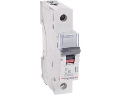 Legrand Grandinės pertraukiklis 1P C 10A 10kA AC S311 TX3 (404169)