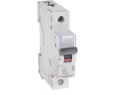 Legrand 403716 Grandinės pertraukiklis 1P D 4A 6kA AC S301 TX3 403716