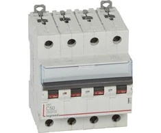 Legrand Jungiklis 4P C 50A 6kA S304 DX3 (407933)