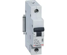 Legrand Miniatiūrinis automatinis jungiklis RX3 C10A 1P - 419200