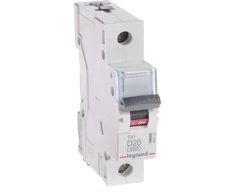 Legrand Jungiklis S 301 1P D 20A 6000A - 403722