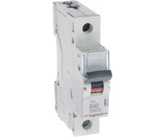 Legrand 403361 Grandinės pertraukiklis 1P B 40A 6kA AC S301 TX3 403361