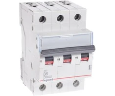 Legrand Jungiklis S303 B6 TX3 6A 6kA 403398