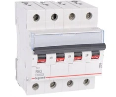 Legrand Jungiklis S304 4P B 63A 6kA AC - 403423