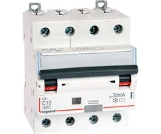 Legrand Diferencinis automatinis jungiklis 4P 10A C 0.03A, tipas AC P314 DX3 (411185)