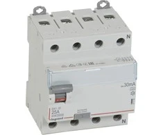 Legrand Diferencinis srovės perjungiklis 4P 25A 0,03A A tipo P304 DX3 (411759)