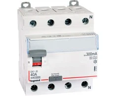 Vanpee Westerberg Legrand diferencinis srovės perjungiklis 4P 40A 0.3A A- S P304 DX3 (411800)