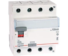 Legrand diferencinis srovės perjungiklis 4P 63A 0.1A AC P304 TX3 (411719)