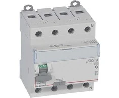 Legrand 411735 Liekamosios srovės jungiklis 4P 80A 0,5A tipo AC P304 DX3 411735