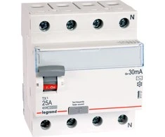 RCD JUNGILKLIS LE-411707 TRIFAZIS, AC TIPAS 30 mA 25 A LEGRAND