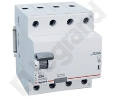 RCD JUNGILKLIS LE-402063 TRIFAZIS, AC TIPAS 30 mA 40 A LEGRAND