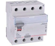 Legrand diferencinis srovės perjungiklis 4P 63A 0.5A AC P304 - 411739