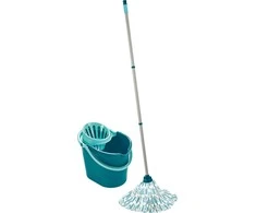 Leifheit 56792 mop Metal, Plastic, Viscose Turquoise, Baltas