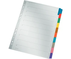 A4 mylar skirstytuvas 10 vnt. Leitz