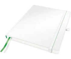 Sąsiuvinis Leitz Complete, iPad dydžio, 80 lapų langeliais, baltos spalvos