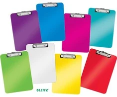 Leitz Deska su klipsem LEITZ WOW raudona 39710026